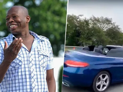 Video: multaron al 'Tino' y le echó la culpa al carro: "Voy a venderlo o me quiebra"