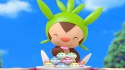 Pokémon lanzó el video más tierno que verás en el día ¡Chespin comiendo dulces!