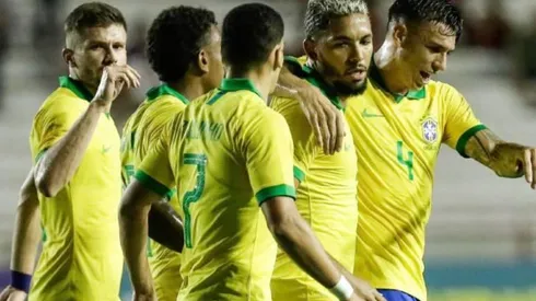 Qué canal transmite Brasil vs. Perú por el Preolímpico Sudamericano Sub 23