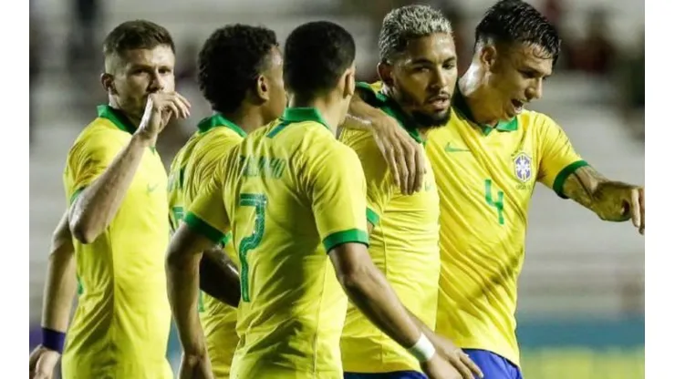 Qué canal transmite Brasil vs. Perú por el Preolímpico Sudamericano Sub 23