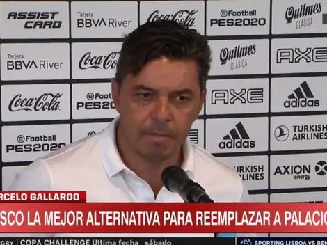 Gallardo le preguntaron por AySA y Boca y volvió a hablar de 'la guardia alta'
