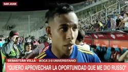 Sebastián Villa: "Boca es el club más grande de América"