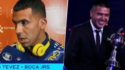 Tevez reveló que habló con Riquelme: "Que la gente se quede tranquila"