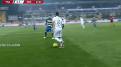 Video: Perotti tiró una de Ronaldinho en la Copa Italia