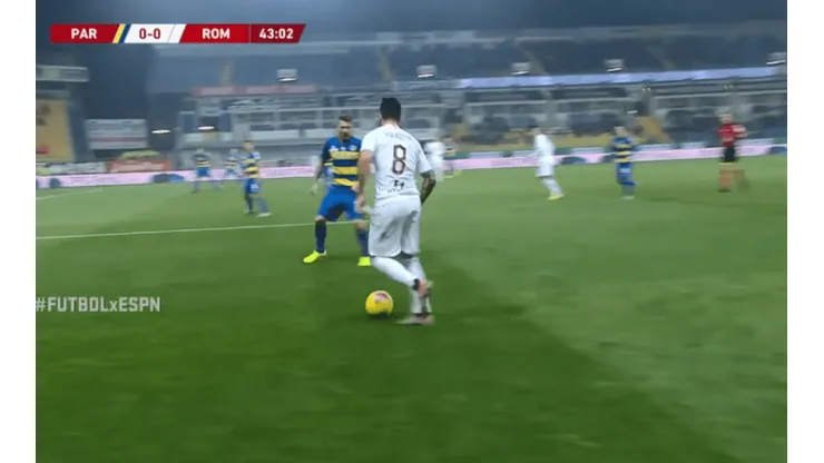 Video: Perotti tiró una de Ronaldinho en la Copa Italia