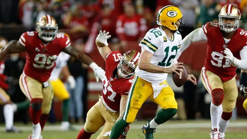 Aaron Rodgers habló sobre la presión de jugar ante los San Francisco 49ers