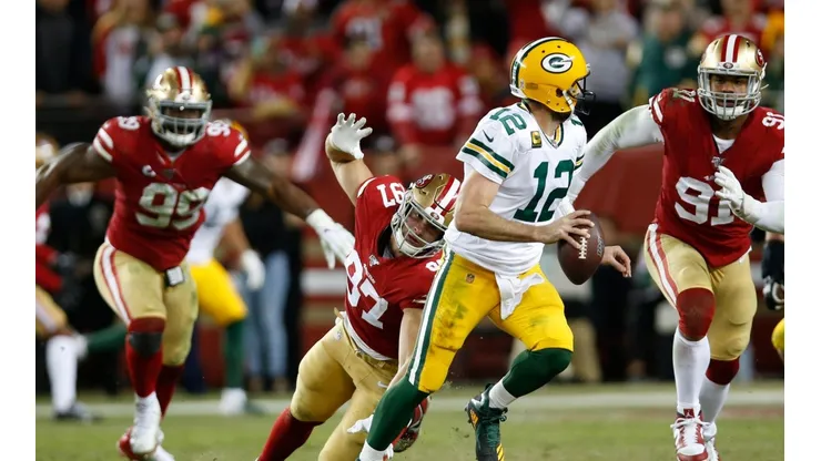 Aaron Rodgers habló sobre la presión de jugar ante los San Francisco 49ers