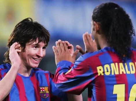 Ronaldinho, sobre Messi: "Llegó al Barcelona siendo diferente a todos los demás"
