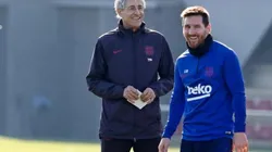 El tuit de Barcelona que invita a pensar que a Setién lo eligió Messi