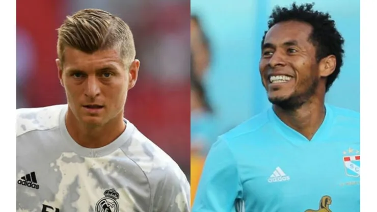 Lobatón fue comparado con Toni Kroos por sus golazos.