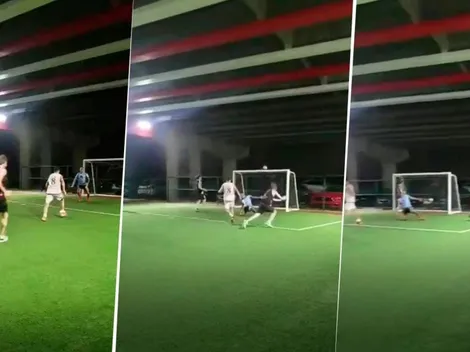 Vignolo quiso evitar un gol, se tropezó solo y todo quedó filmado