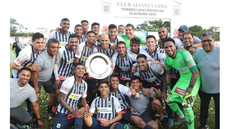 Alianza Lima fue campeón del clausura 2019.