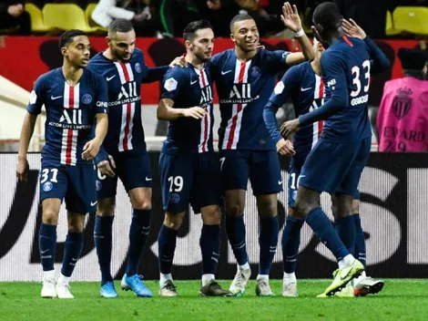 PSG goleó al Mónaco y sigue 8 puntos arriba del segundo