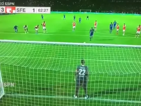 Como en los viejos tiempos: Ayron del Valle puso el 3-1 de Millos sobre Santa Fe