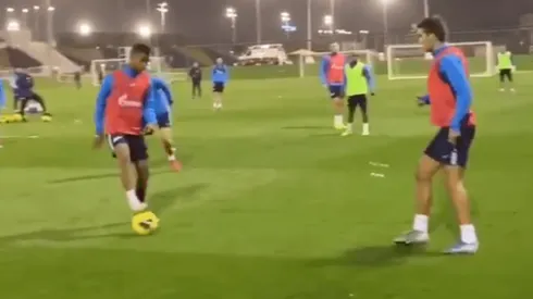 Video: Wilmar Barrios mostró que es una máquina y no pierde ni una pelota