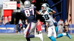 Rob Gronkowski troleó a Luke Kuechly después de anunciar su retiro