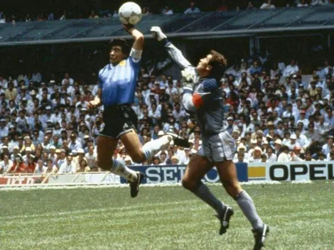33 años después, el arquero de Inglaterra destruyó a Maradona: "Él hizo trampa"