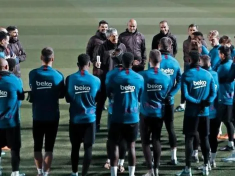 Los dos nombres sorpresa que sumó Quique Setién a su Barcelona