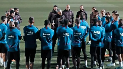 Los dos nombres sorpresa que sumó Quique Setién a su Barcelona