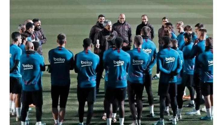 Los dos nombres sorpresa que sumó Quique Setién a su Barcelona
