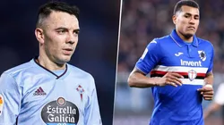 Iago Aspas y Jeison Murillo.