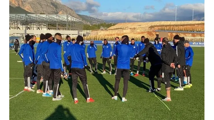 Emelec en medio de su pretemporada.