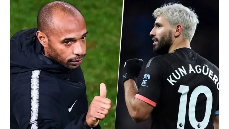 Henry le dedicó un tuit a Agüero y el Kun le respondió