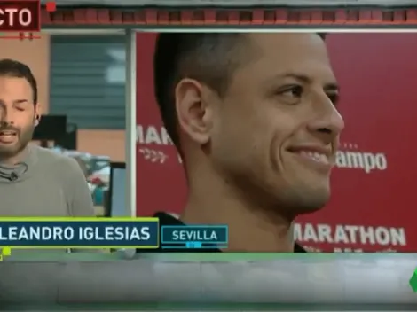 "Es una pena": El Chiringuito confirmó que Chicharito dejará Sevilla