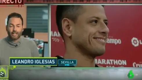 "Es una pena": El Chiringuito confirmó que Chicharito dejará Sevilla