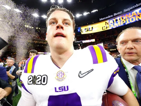 Tiembla la NFL: Joe Burrow tuvo la mejor temporada en la historia de la NCAA