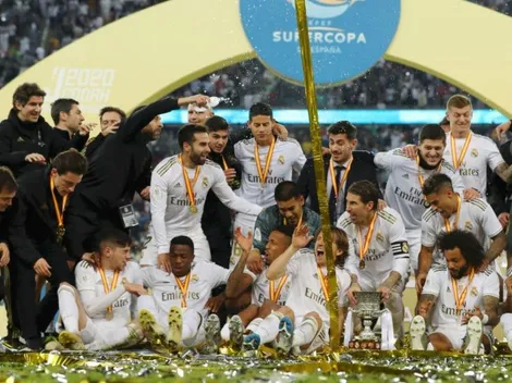 No jugó, pero James se empacó una millonada por ganar la Supercopa de España