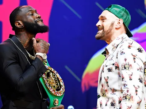 Empezó el show: Deontay Wilder y Tyson Fury presentaron la revancha
