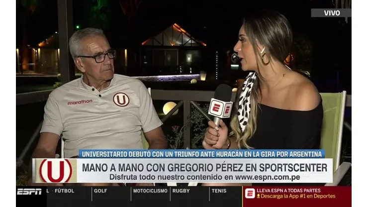 Gregorio Pérez llegó en diciembre del 2019 a la U.