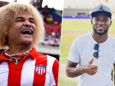 No salían de su asombro: Borja fotografió a sus hijos con el Pibe Valderrama