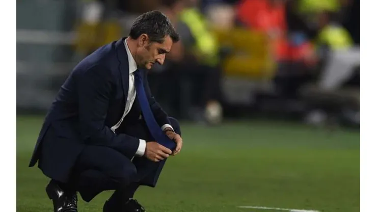 Valverde se despidió con una carta y los hinchas del Barcelona lo destruyeron