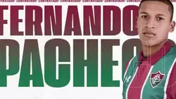 Fernando Pacheco firmó por 4 temporadas.