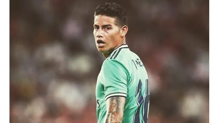 James Rodríguez sigue sin ser titular en el Real Madrid.