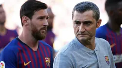 Messi se despidió de Valverde: "Gracias por todo, míster"