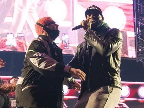 El Rey: LeBron posteó fotos en tarima con Bad Bunny y explotó internet