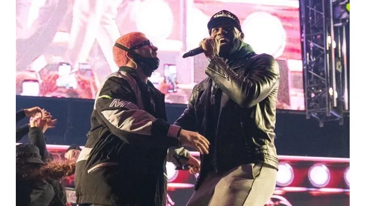 El Rey: LeBron posteó fotos en tarima con Bad Bunny y explotó internet