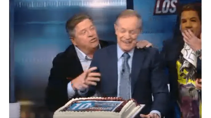 Herrera le embarró la cara de pastel a Joserra Fernández