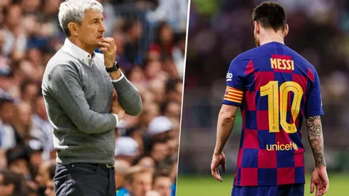 La diferencia que hoy separa a Quique Setién del Barcelona