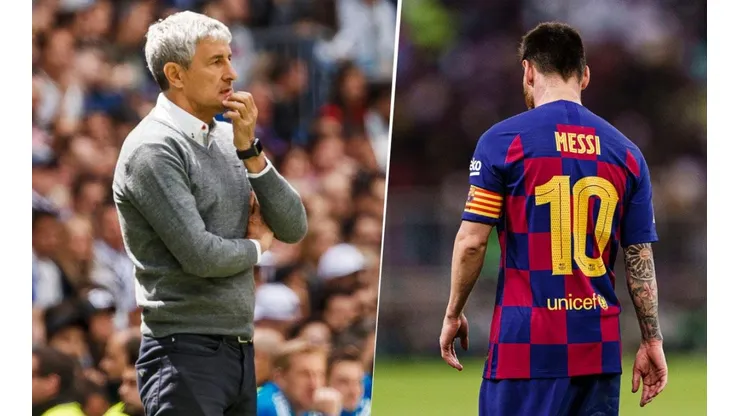 La diferencia que hoy separa a Quique Setién del Barcelona