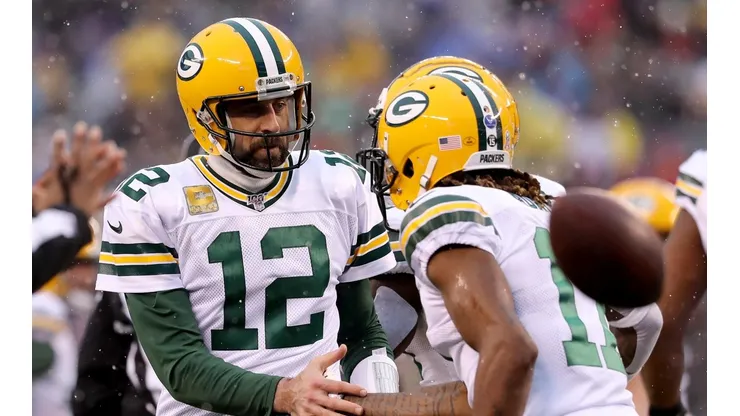 Aaron Rodgers detalló su química con Davante Adams después de triunfo épico