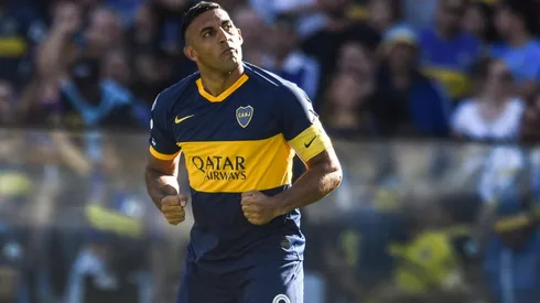 Ramón Ábila, delantero de Boca Juniors.