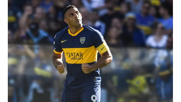 Ramón Ábila, delantero de Boca Juniors.