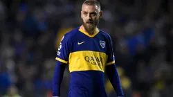 Daniele De Rossi con la camiseta de Boca Juniors.