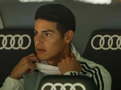 Mucha calidad junta: James Rodríguez se mostró con Roberto Carlos y Marcelo