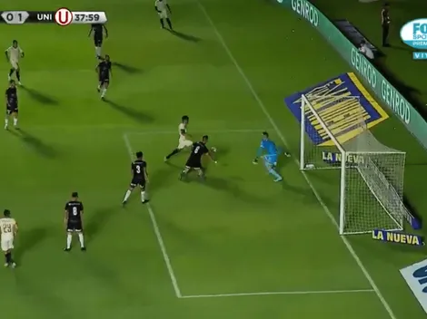 Jonathan Dos Santos anotó el 1-0 de la U contra Huracán