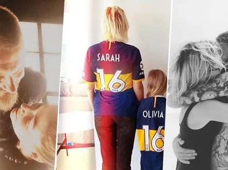 Le agradeció a la Bombonera: los videos de la esposa de De Rossi para despedirse de Argentina